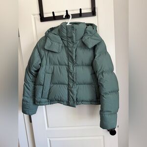 Lululemon Wunderpuff Puffer Down Jacket - Medium Forest - NEW STYLE